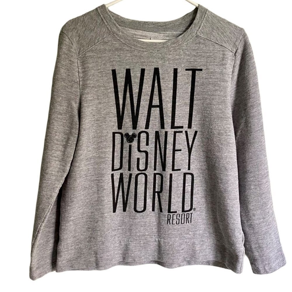 Walt Disney World Resort Long Sleeve Pullover Sweatshirt Top Medium